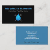 Wartungs-Service für Handyman Plumber Visitenkarte (Vorne/Hinten)