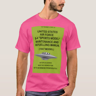 Wartungshandbuch für USAF-Sportmodelle T-Shirt