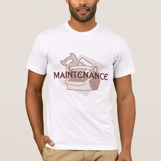 Wartungsmonteur-T - Shirt (Vorderseite)