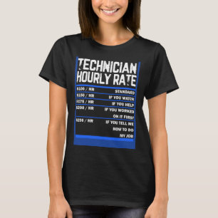 Wartungstechniker für technische Person Männer Fra T-Shirt