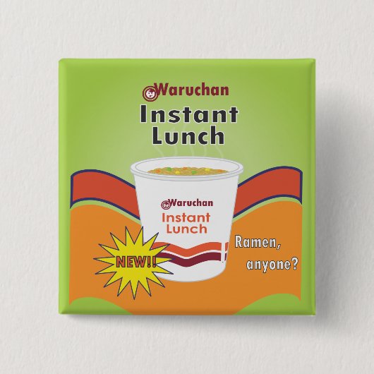 Waruchan - Ramen Button (Vorderseite)