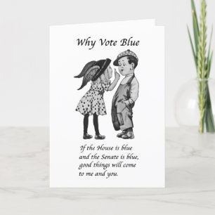 Warum 2024 Blue wählen Karte