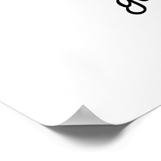 Warum 2024 Blue wählen Poster (Ecke)