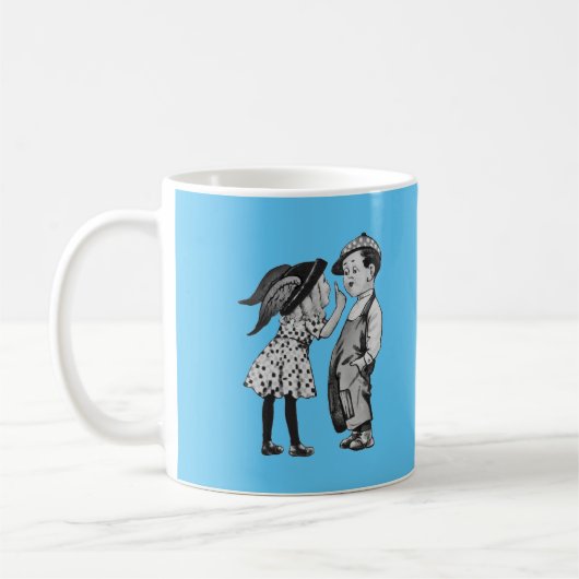 Warum 2026 Blue wählen Kaffeetasse (Links)