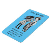 Warum 2026 Blue wählen Magnet (Linke Seite)