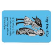 Warum 2026 Blue wählen Magnet (Horizontal)