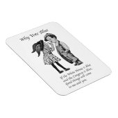 Warum 2028 völlig blau abstimmen magnet (Rechte Seite)