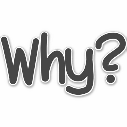 Warum Aufkleber (Vorderseite)
