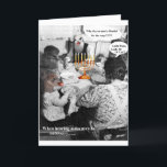 Warum benötigen Sie ein dreidel für die Suppe? Feiertagskarte<br><div class="desc">Glückliches Channukah… manchmal ist es besser,  taub zu sein!!!</div>