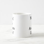 Warum bin ich solch ein fantastischer Gitarrist? Kaffeetasse (Mittel)