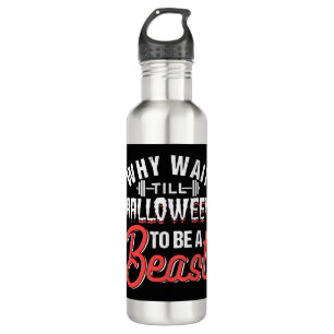 Warum bis Halloween als Tier warten soll Edelstahlflasche