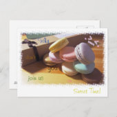 Warum bist du nicht bei uns...Sweet Time! Postkarte (Vorne/Hinten)