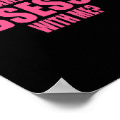 Warum bist du so besessen von mir 1 poster (Ecke)