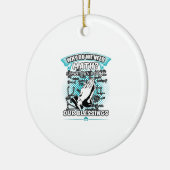 Warum brauchen wir Mathematik, um unsere Segnungen Keramik Ornament (Links)