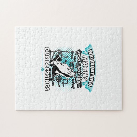 Warum brauchen wir Mathematik, um unsere Segnungen Puzzle (Horizontal)