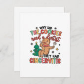 Warum brauchten die Cookies ein Dental, das sie mi Mitteilungskarte (Vorne/Hinten)