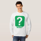 Warum das Fragezeichen Monogram T-Shirt (Vorne ganz)