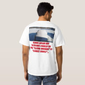 Warum die "globale Erwärmung" zum "Klimawandel" wu T-Shirt (Schwarz voll)