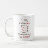 Warum die Liebe abnimmt Kaffeetasse (Links)