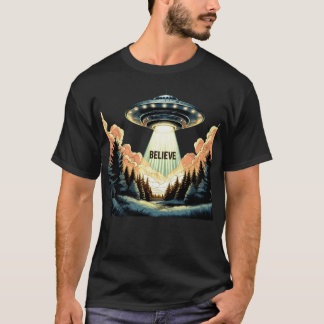 Warum die Menschen Ufo glauben T-Shirt