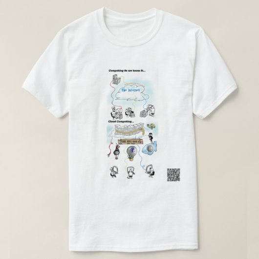 Warum die Wolken-Datenverarbeitung eine schlechte T-Shirt (Design vorne)