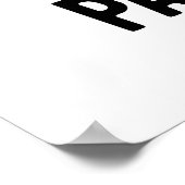 Warum du meinen Patient gebraten hast Funny Fries  Poster (Ecke)