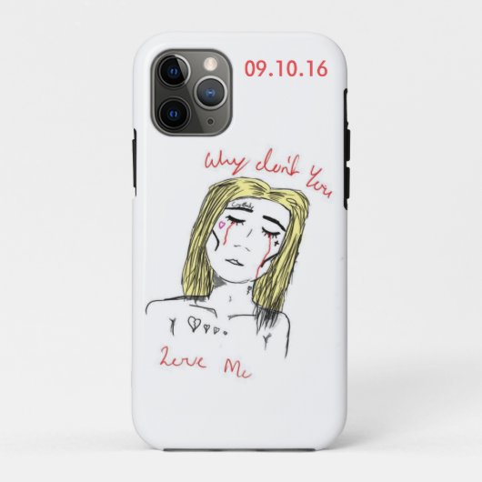 Warum du mich nicht? Case-Mate iPhone hülle (Rückseite)