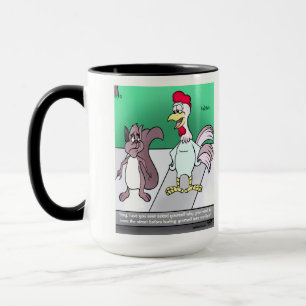Warum Eichhörnchen Straßen kreuzen Tasse