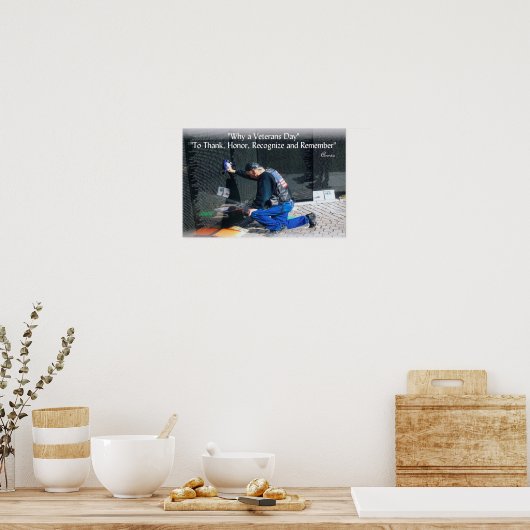 Warum ein Veteranentag? Poster (Küche)