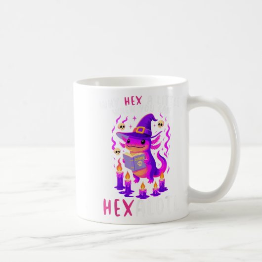 Warum ein wenig hex, wenn U Hexalotl Hexalotl Axol Kaffeetasse (Rechts)