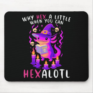 Warum ein wenig hex, wenn U Hexalotl Hexalotl Axol Mousepad