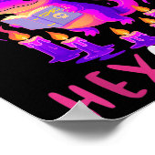 Warum ein wenig hex, wenn U Hexalotl Hexalotl Axol Poster (Ecke)