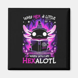 Warum ein wenig hören, wenn U Hex Alotl Axolotl Ha Magnet