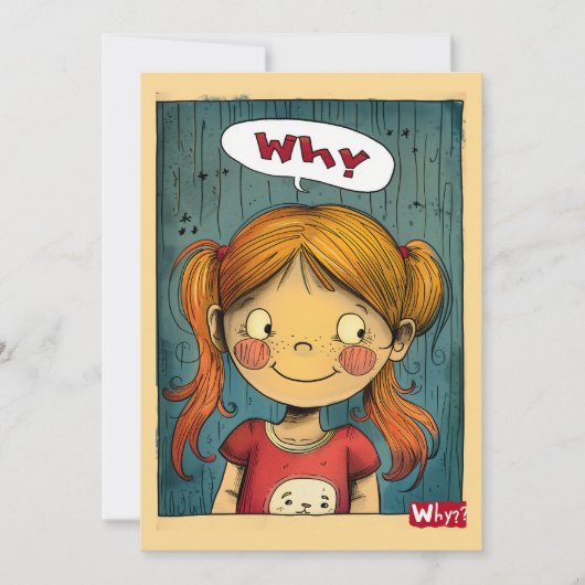 Warum? Einladung (Vorderseite)