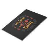 Warum einsteigen, wenn Sie Geboren waren, out-01.p Notizblock (angewinkelt)