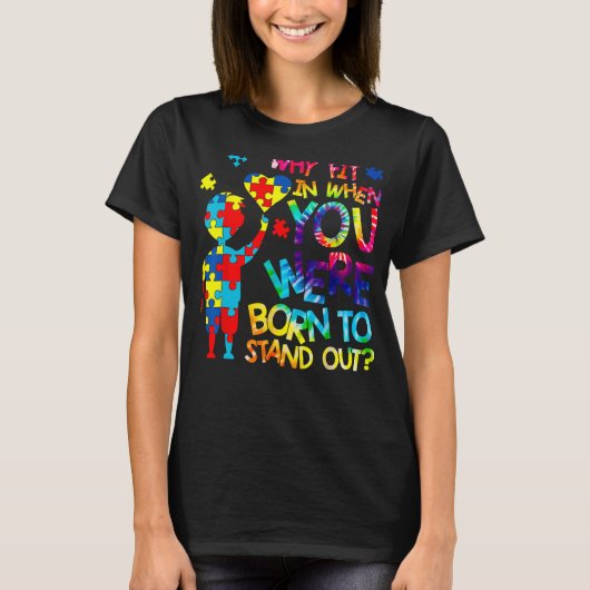 Warum eintauchen, wenn man Geboren war, sich zu er T-Shirt (Vorderseite)