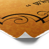 Warum, es ist unmöglich poster (Ecke)