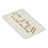 Warum Fie? Magnet (Rechte Seite)