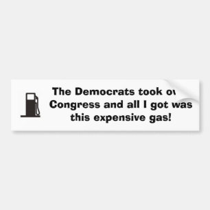 Warum Gas so teuer ist Autoaufkleber