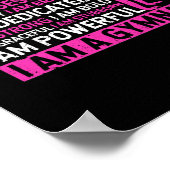 Warum gehen, wenn man kartentranszentrierende Gymn Poster (Ecke)