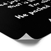 Warum Gott ein Mittelkind geschaffen hat Poster (Ecke)