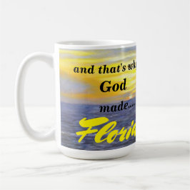 WARUM GOTT FLORIDA OCEAN WAVE TASSE