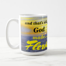 WARUM GOTT FLORIDA OCEAN WAVE TASSE