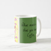Warum Gunder glüht - Herz-Tasse Kaffeetasse (VorderseiteRechts)