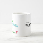 Warum haben Golfbälle Grübchen? Kaffee-Tasse Kaffeetasse (Mittel)