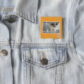 Warum haben Sie ein Fell? Button (Beispiel)