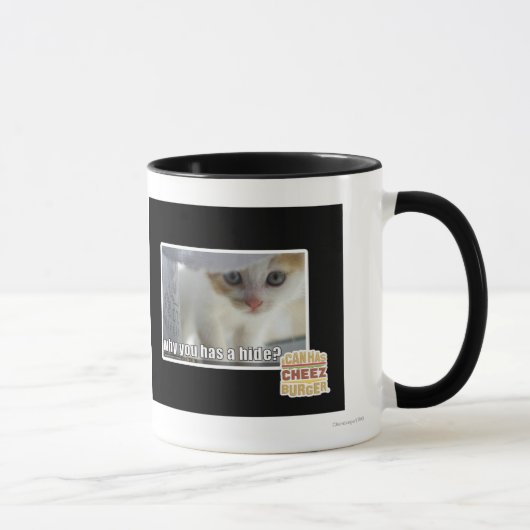 Warum haben Sie ein Fell? Tasse (Rechts)