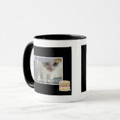 Warum haben Sie ein Fell? Tasse (Vorderseite Links)