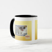 Warum haben Sie ein Fell? Tasse (Vorderseite Links)