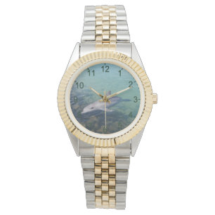 Warum Hallo Herr Dolphin, Unisex Watch Armbanduhr